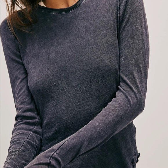 We The Free Be My Baby Long-Sleeve Tee in small nwt - Picture 2 of 4